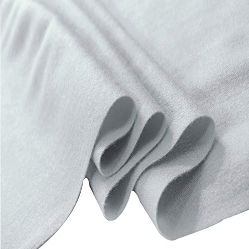 Bellonesc Cashmere Scarf Shawls for Women and Men (Silver Grey)