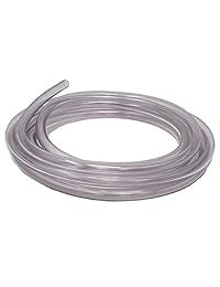 rollerflex Tubo de vinilo transparente de vidrio de grado alimenticio, 1 4 inch ID x 3 8 inch Od