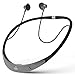 Bluetooth Headset, Wireless Neckband Headphone Sport Sweatproof Magnetic Stereo Noise Reduction Earbuds with Mic for iPhone Android Cellphone by Holida