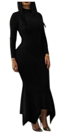 fishtail bodycon dress