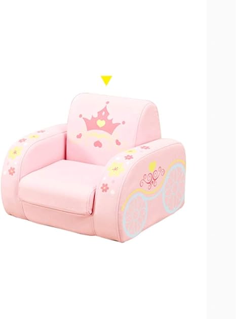 Amazon Com Jjzxd Children S Flip Sofa Bed Kids Upholstered Foam Chair Toddler Recliner Chair Child Seat Cute Lazy Small Sofa Color B Home Kitchen