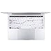 MOSISO Keyboard Cover Compatible Newest MacBook Pro with Touch Bar 13 Inch and 15 Inch (A1989 / A1706, A1990 / A1707) 2018 2016 2017 Release with Touch ID, White Marble