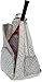 LISH Advantage Tennis Racket Backpack - Women's Geometric Diamond Print Tennis Racquet Holder Bag (Grey)
