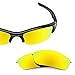 Revant Polarized Replacement Lenses for Oakley Flak Jacket Bolt Gold MirrorShield