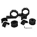 Mounting Bracket Tube,Eyourlife Mounting Bracket Tube Clamp Roof Roll Cage Holder For Work HID LED Light Bar 2pc