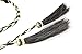 M&F Western Products Braided Horsehair Stampede String with Tassels, 24