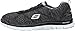 Skechers Sport Women's Flex Appeal -Pretty City Fashion Sneaker,Black/Grey,9 M US