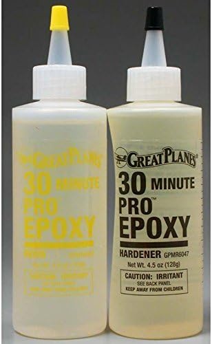 Great Planes Pro Epoxy 30-Minute Formula 9 oz GPMR6047 by Great Planes