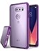 Ringke Fusion Compatible with LG V30 ThinQ Case, Scratch Protection Phone Cover for LG V30 ThinQ, V30 Plus - Orchid Purple