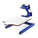 VEVOR Screen Printing Machine 17.7x21.7Inch Screen Printing Press 1 Color 1 Station Silk Screen Printing for T-Shirt DIY Printing Removable Pallet (1 Color 1 Station)