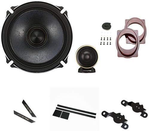 Amazon Co Jp アルパイン プリウスa 30系 プリウス 専用 17cmセパレート2ウェイスピーカー X 170s インナーバッフルボード ツィーター取付けキット スピーカー音質向上キット アルパインロゴエンブレム セット 車 バイク