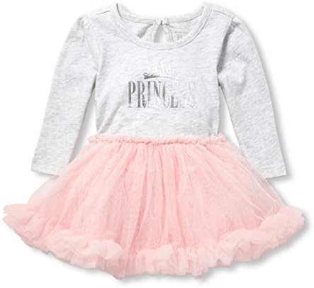 The Children's Place Baby Girls' Long Sleeve Tutu Bodysuit.