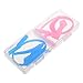 BCP Set of 2 Silicone Kid Children's Eyewear Glasses Neck Retainers Eyeglass Glasses Sunglasses Spectacle Head Safety Strap Cord Holder for Kids Children (Pink & Blue Color)