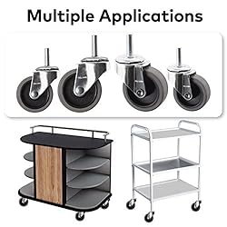 DELIVeR 2 Inch, Swivel Caster Wheels, Set of 4, 80