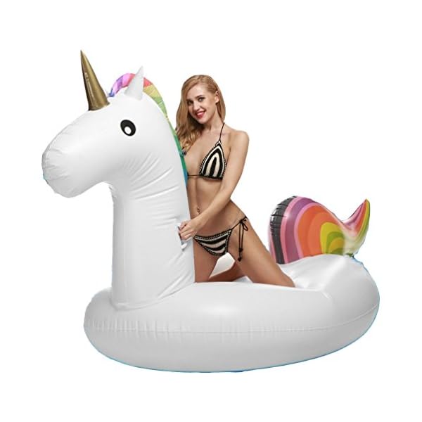 iMujin-Giant-Inflatable-Unicorn-UniPal-Rainbow-Pool-Float-Water-Float-Adults-Children-Raft iMujin-Giant-Inflatable-Unicorn-UniPal-Rainbow-Pool-Float-Water-Float-Adults-Children-Raft