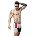 Mens Stretchable Seamless Boxer Briefs Stretchable Underwear (US Medium, Black) , Color Balck , Medium