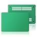 Kuzy Older Version Case Pro 13 inch 2015-2012 Release Models A1425 A1502 Hard Shell Cover, Forest Green
