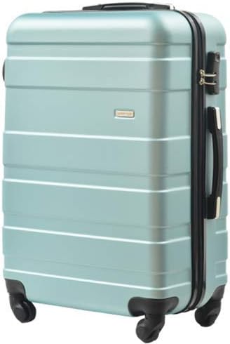 Amazon Cuanycon スーツケース Lサイズ キャリーケース キャリーバッグ スーツケース 7日 14日用 中型 1年間保証 超軽量 ファスナー グリーン 収納用品 オンライン通販