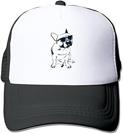 Black Frenchie French Bulldog Cool Hat Vintage Snapbacks