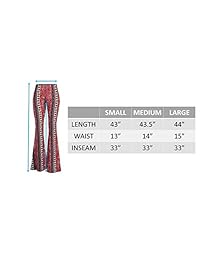 Fashionomics pantalones acampanados ajustados cómodos de estilo bohemio para dama