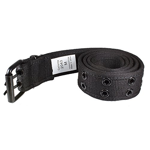 Canvas Belt Color 2043-Black-M