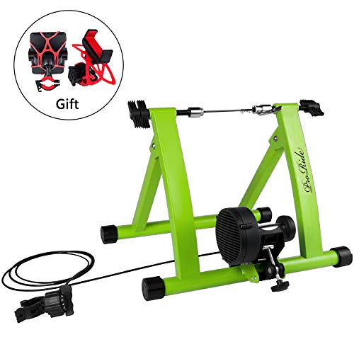 ProRide Bike Trainer Stand Indoor  Exercise Bicycle Magnetic Stand with Bike Phone Holder - Thumbnail 7