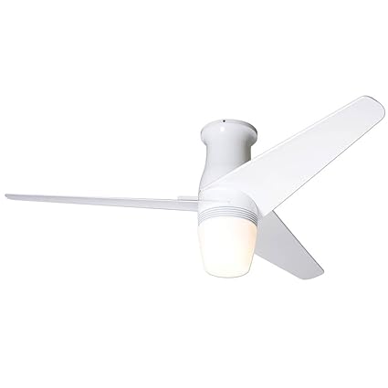 Modern Fan Vel Hug Gw 50 Wh 850 Nc Ceiling Fan With Opal Glass