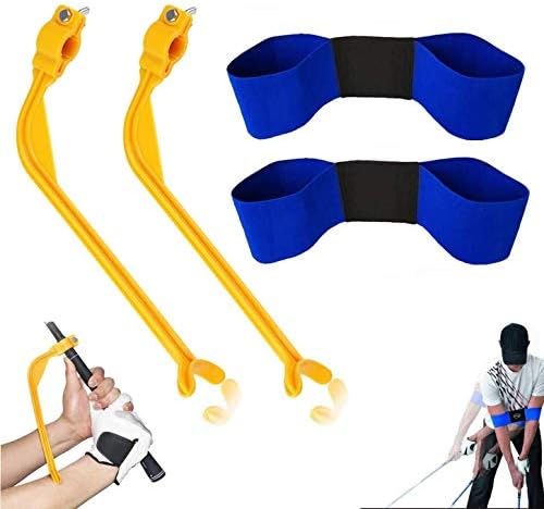 chariotter1A Golf Training Aids for Beginner Wrist Hinge Swing Trainer Smooth Swing Correcting Tools Swing Training Aid Arm Band Unisex Golf Swing Correcting Arm Band chariotter1A Golf Training Aids for Beginner Wrist Hinge Swing Trainer Smooth Swing Correcting Tools Swing Training Aid Arm Band Unisex Golf Swing Correcting Arm Band