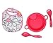 Baby Doll Feeding Set, Includes 16 Inch Soft Body Baby Doll with Winter Outfit Accessories, Jacket, Bib, Feeding Plate and Food Utensils - A Realistic Doll Set Collection for Toddlers, Girls and Kids
