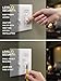 Clear Light Switch Guards, 3 - Pack | Toggle Style | Child Safety Cover | Light Switch Protection | Two Levels of Security | Home and Office