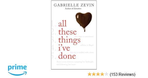 Amazoncom All These Things Ive Done A Novel Birthright