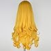 M MISS U HAIR Girl's Prestyled Princess Wig Long Curly Golden Yellow Cosplay Costume Wig C112