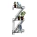 Design Ideas 3 Tier Novelty Fire Escape Steel Shelf for Storage in Bathroom, Kitchen, and Bedroom