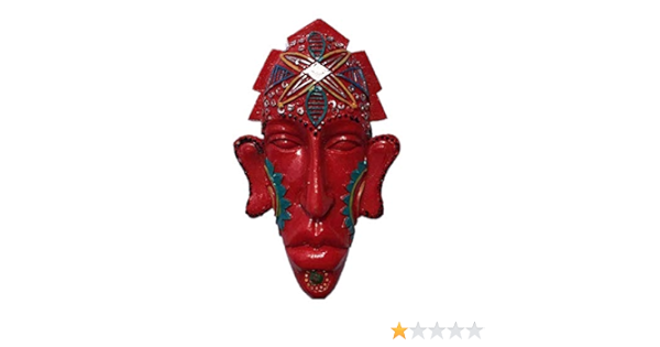 Imán para nevera 3D con máscara indígena de Tanzania Kenya ...