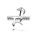 Bling Jewelry 925 Sterling Silver Beach Chair Umbrella Bead Charm