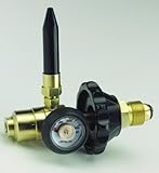 Helium Tank Regulator Filler Valve for Balloons with Gauge Pkg/1