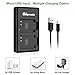 OAproda 2 Pack EN-EL12 Battery and Rapid Dual USB Charger for Nikon Coolpix A1000, B600, S9900, S9500, S9300, S9200, S8200, S6300, S6200, S6100, S800C, S710, W300, S1200pj, P330, AW130, A900 Camera