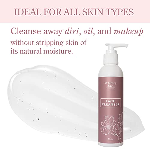 Face Cleaner by Whitney Jean, Gentle Facial Cleanser, Daily Face Wash