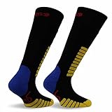 Eurosocks Jr. Ski Supreme Socks, Black, XXX-Small
