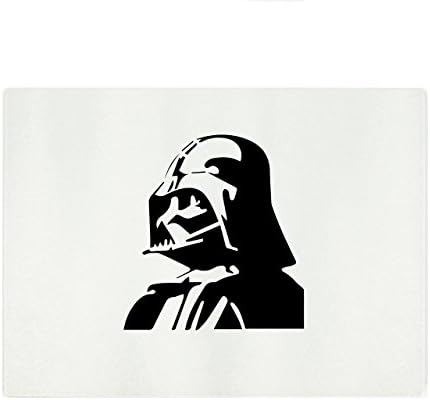 Abby Smith, Darth Vader Rectangular Glass Cutting Board - Large - 11" x 15.5"