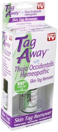 TAG AWAY Skin Tag Remover GET IT FAST! SHIPS OUT IN 1-5 BUSINESS DAYS! As Seen On TV Thuja Occidentalis Safe Natural Homeopathic Remedy