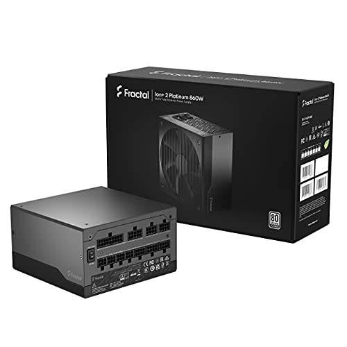 Fractal Design Ion+ 2 Platinum 860W 80 Plus Platinum Certified 860W Full Modular Compact Atx Power Supply - View 16