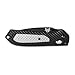 Benchmade - Freek 560SBK, Drop-Point Blade, Serrated Edge, Satin Finish, Black/Grey Versaflex Handle, Made in the USA