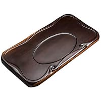 HenJiu Tea Tray Chinese Kung Fu Tea Tray Fashion Solid Wood Tea Tray Ebony Tea Tray/Coffee Table Japanese Style Solid Wood Tea Set Kung Fu Tea Set Tea sea (5025)