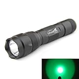 Ultrafire? Wf-502B Cree Q5 Single - Mode 300 Lumen Green Light Hunting LED Flashlight