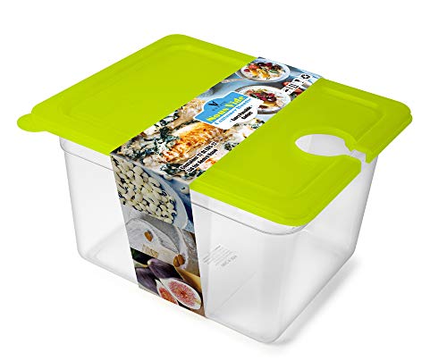 EVERIE Sous Vide Container 12 Quart EVC-12 with Collapsible Silicone Lid for Anova Nano Cookers (EVC-NANO-GJ)