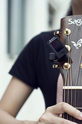 image for (2Pack) Hantwin Chromatic Guitar Tuner 360 degree Rotational Electroni