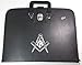 Masonic Regalia Special Feature Apron & Chain Collar Soft Handle Case Square G & Compass