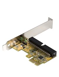 StarTech. com Adaptador Tarjeta Controladora PCI Express de 1 puerto IDE pex2ide