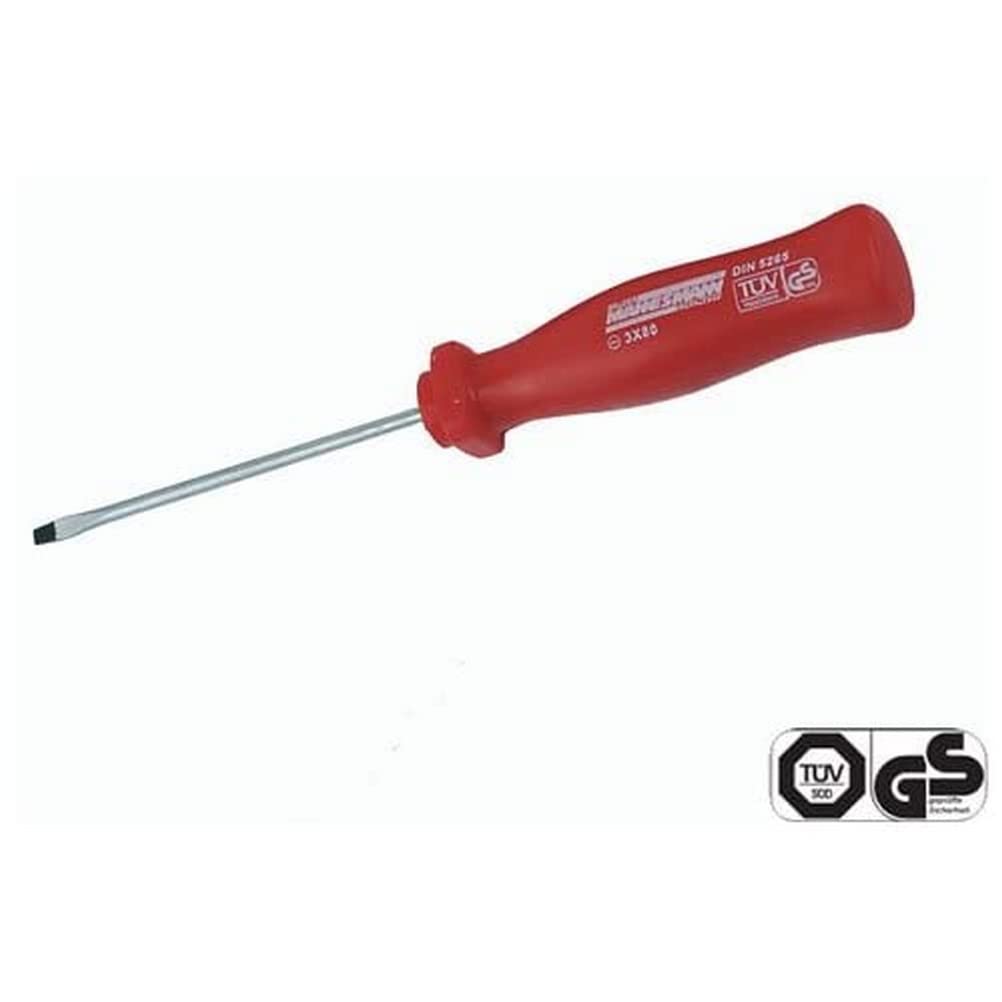 Brüder Mannesmann Werkzeuge M 1190L-080 Slotted Screwdriver